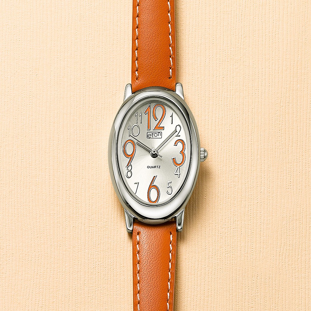 Tangerine Time Vegan-Leather Watch