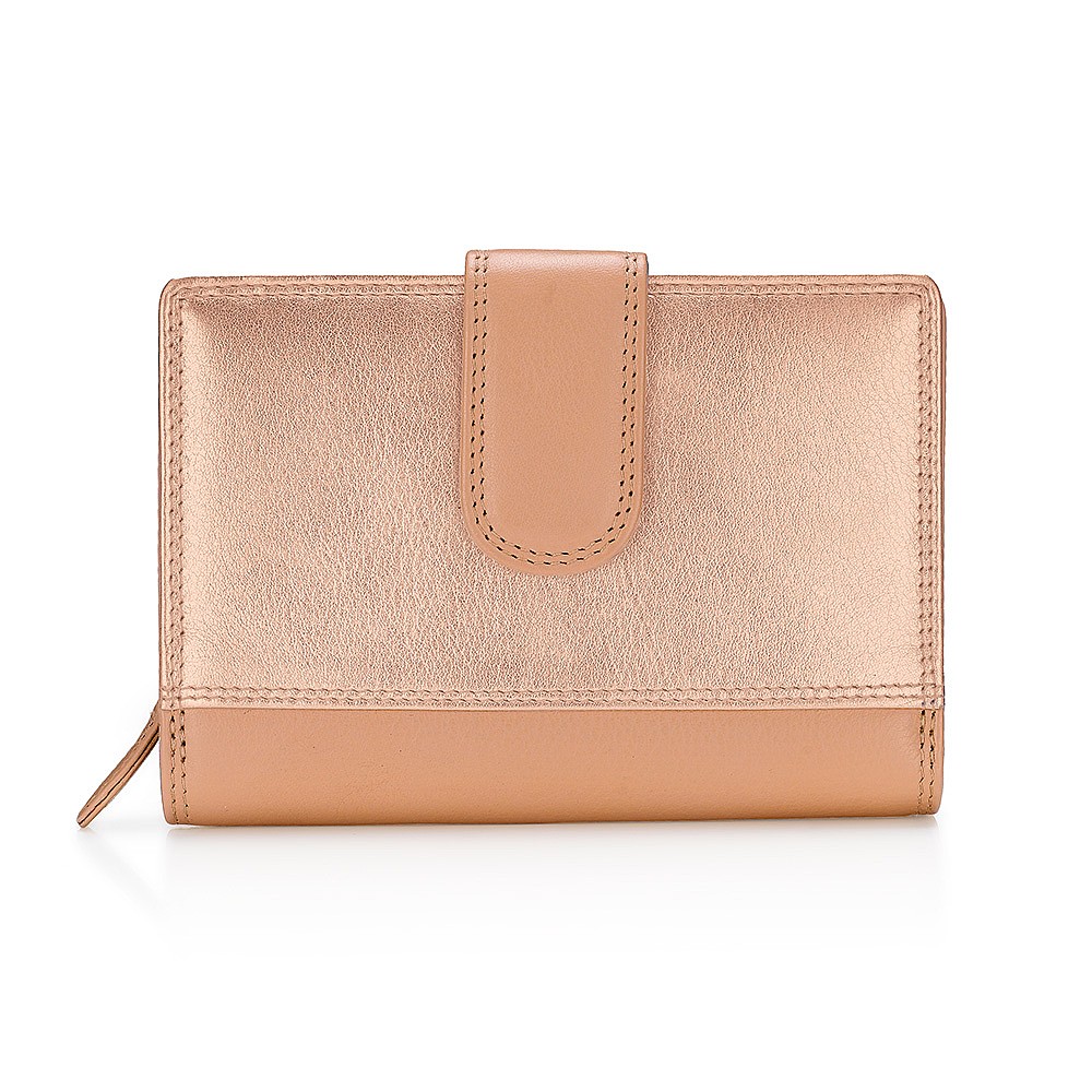 leather side purse