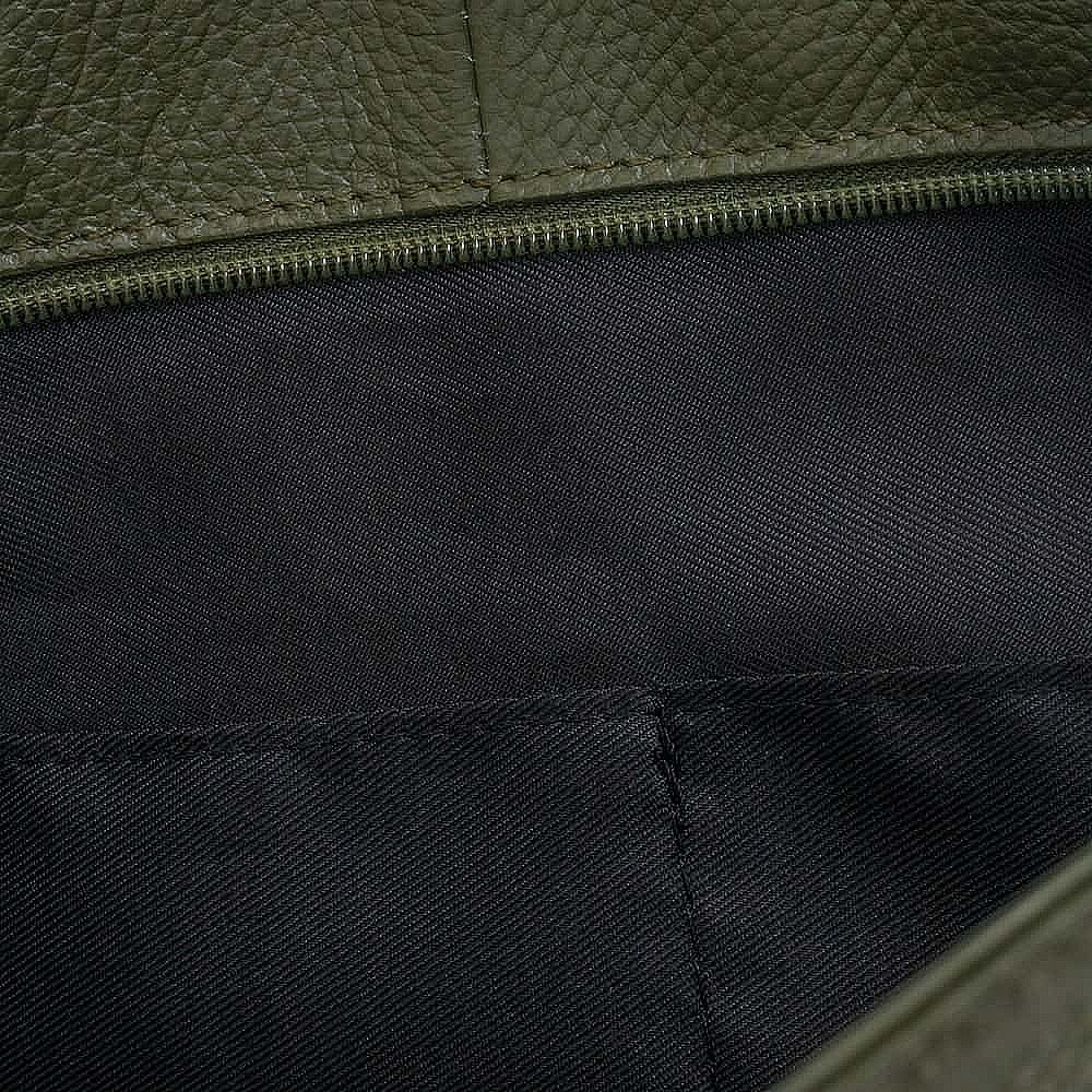 Olive Grove Leather Tote Bag