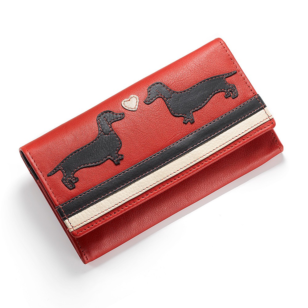 Puppy Love Leather Purse