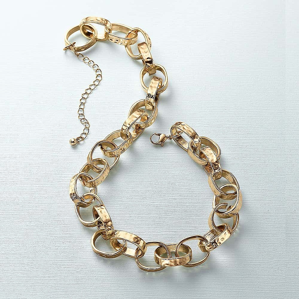Paved with Gold Necklace