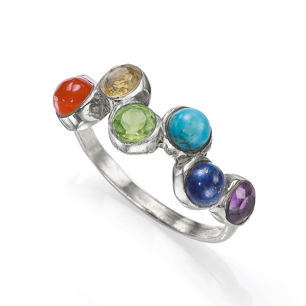 Chasing Rainbows Gemstone Ring