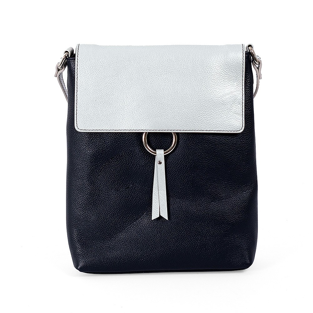 navy crossover bag