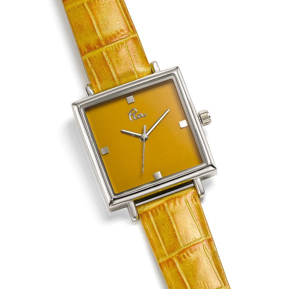 Time in the Sun Leather Watch