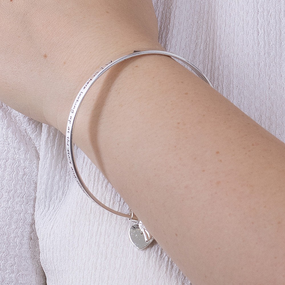 Bangles with sayings sale