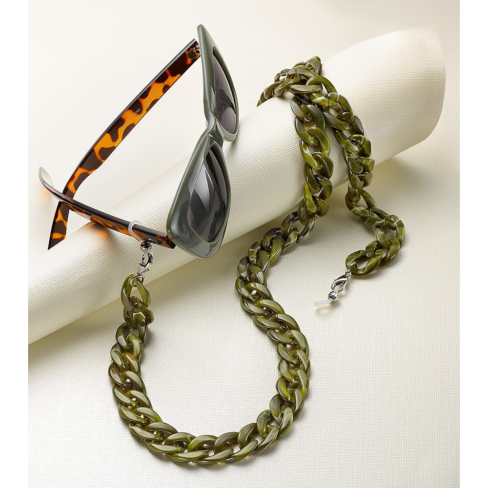 Green Gaze Glasses Chain
