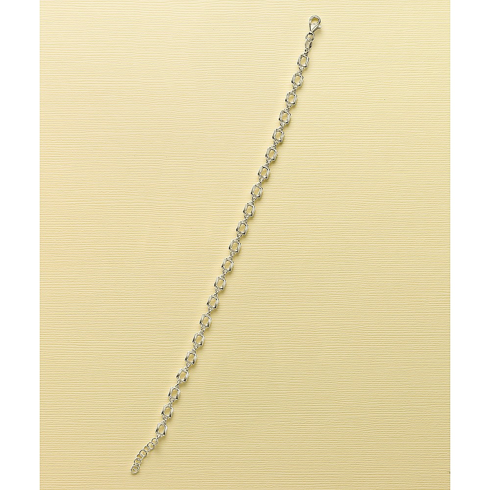 A Step Ahead Silver Bracelet
