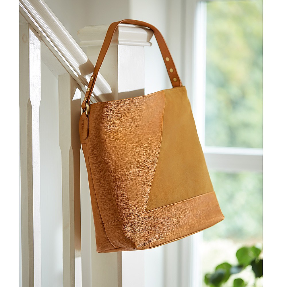 Ceylon Sunset Leather Shoulder Bag
