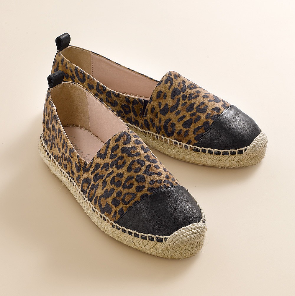 Feline Footsteps Slip-On Espadrilles
