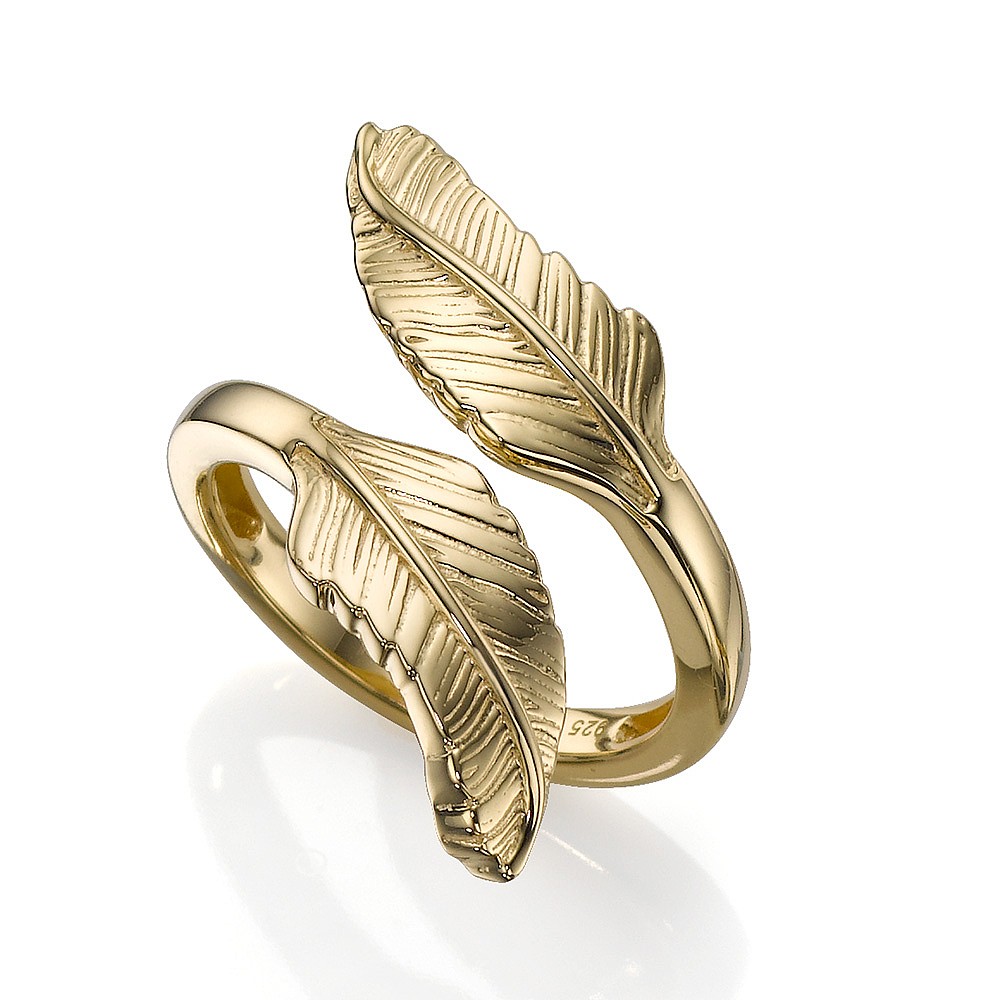Healing Hope Feather Ring