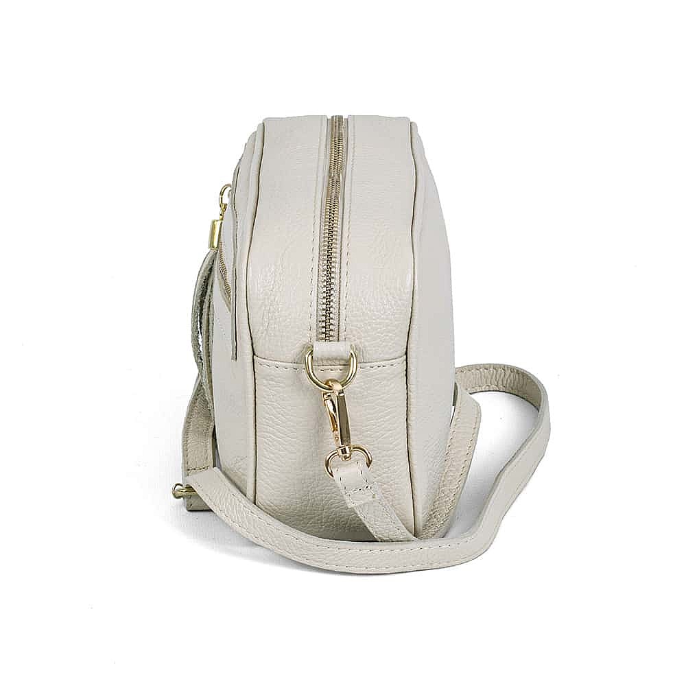 Pure Sands Leather Cross-Body Bag