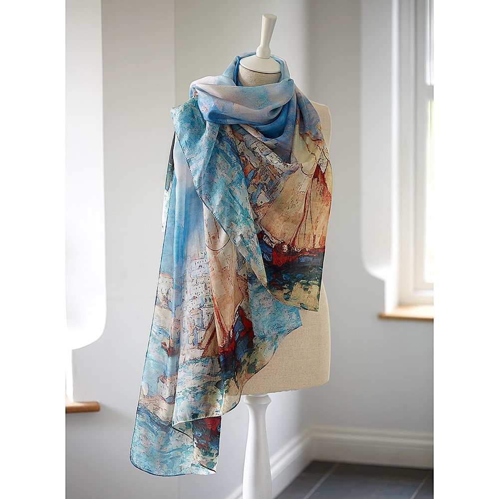 Picture Perfect Silk Scarf