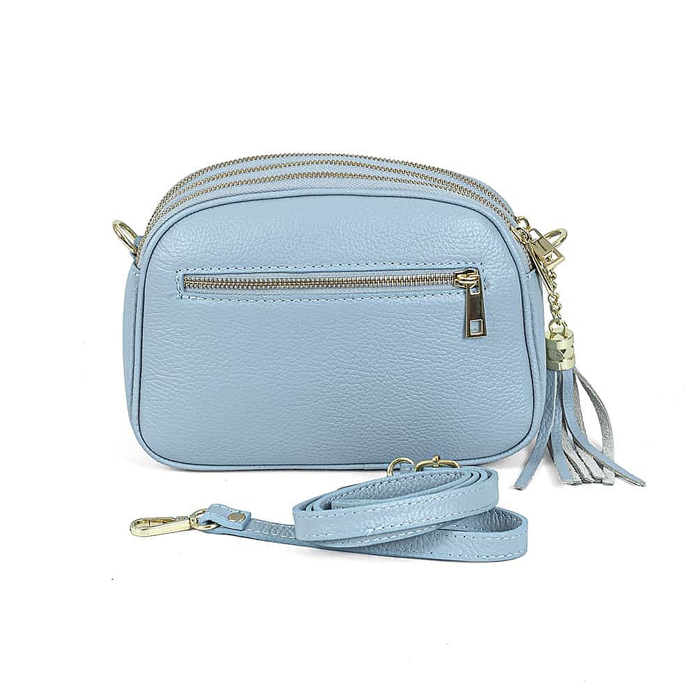 Light blue deals crossbody purse