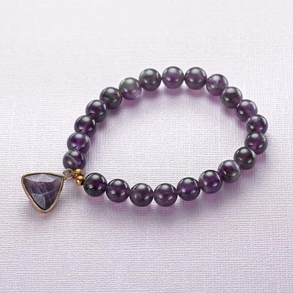 Wearer of Wisdom Amethyst Bracelet