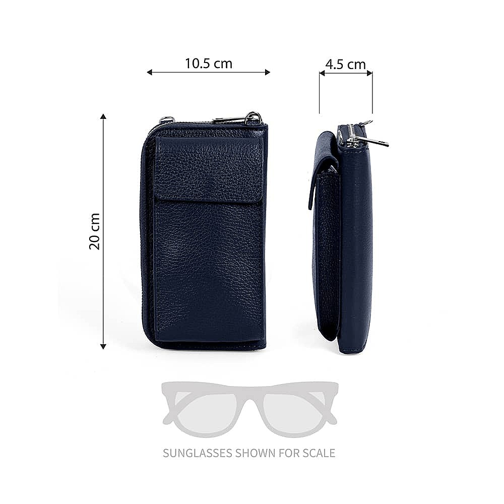 Walk this Way Navy Cross-Body Bag