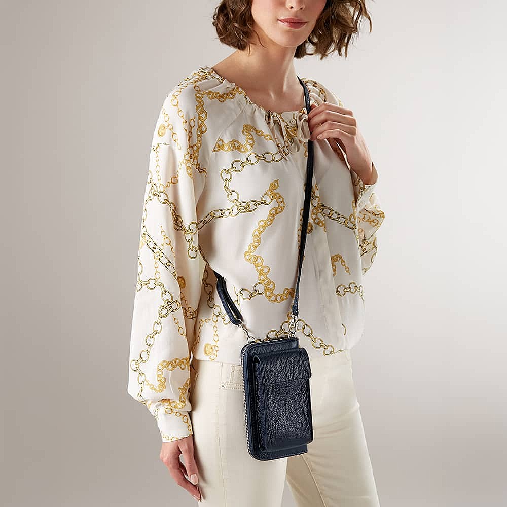 Walk this Way Navy Cross-Body Bag