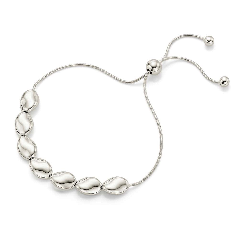 Sleek Simplicity Silver Bracelet