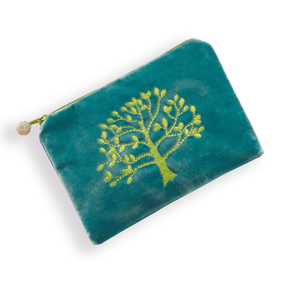 New Heights Teal Pouch