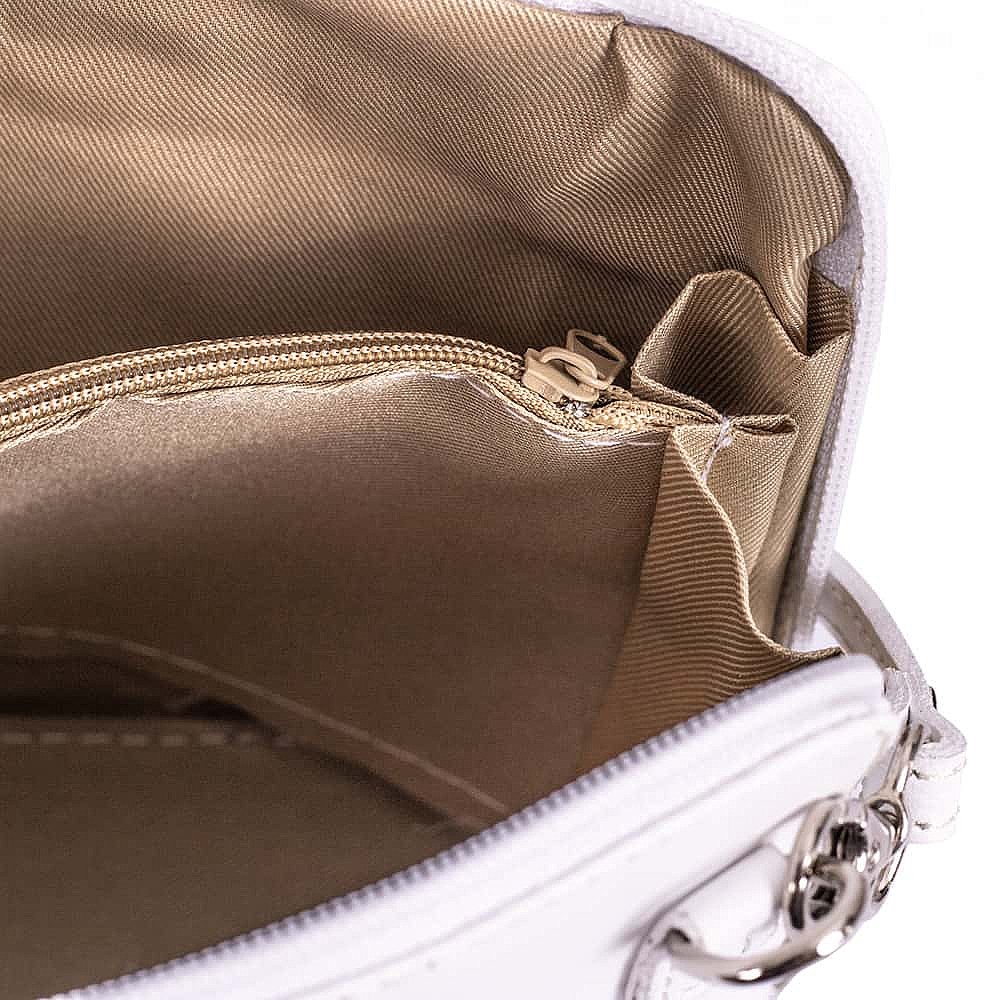 Alabaster Isles Leather Cross-Body Bag