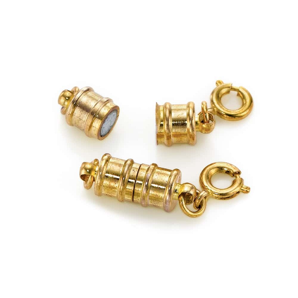 Gold-tone Magnetic Clasps