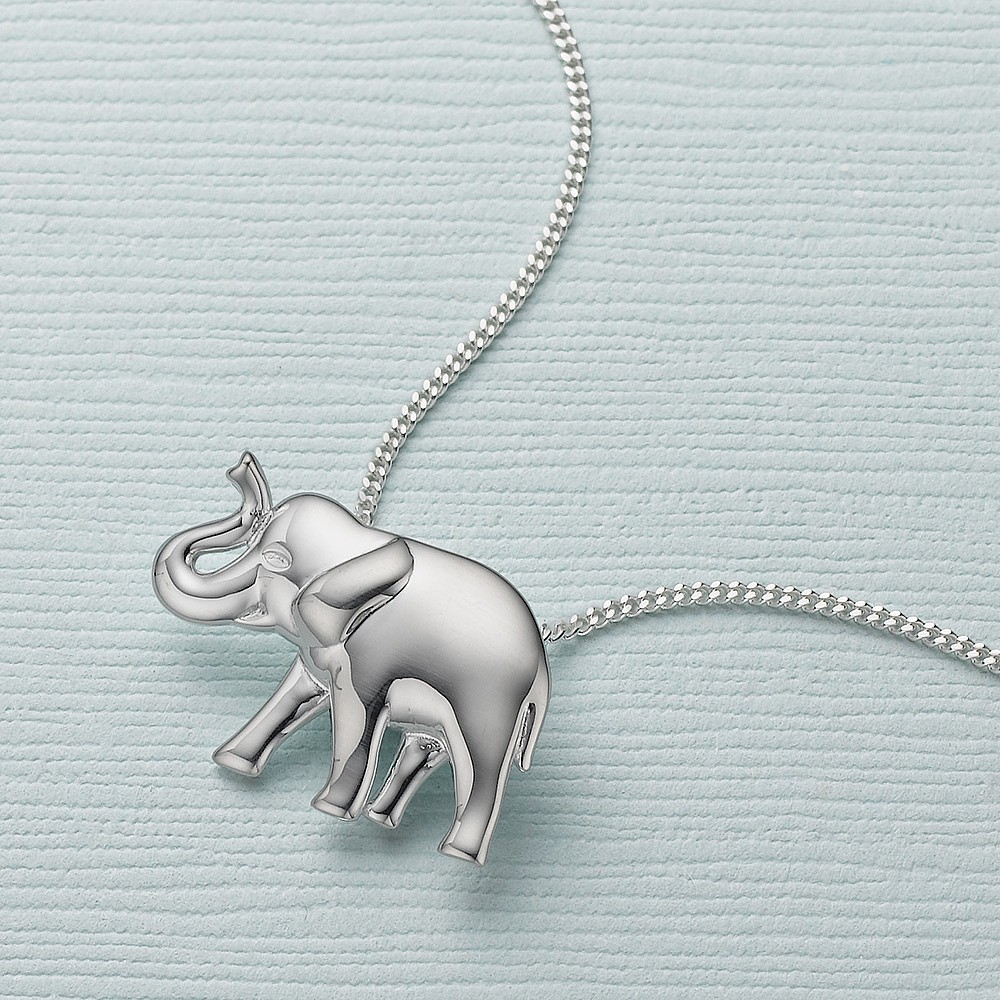 Walk with Wisdom Elephant Pendant 