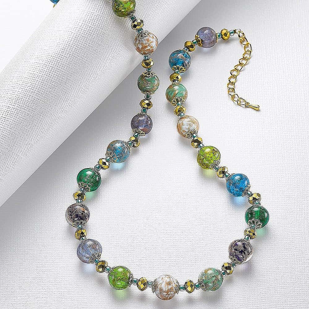 Flickering Fantasy Murano Necklace