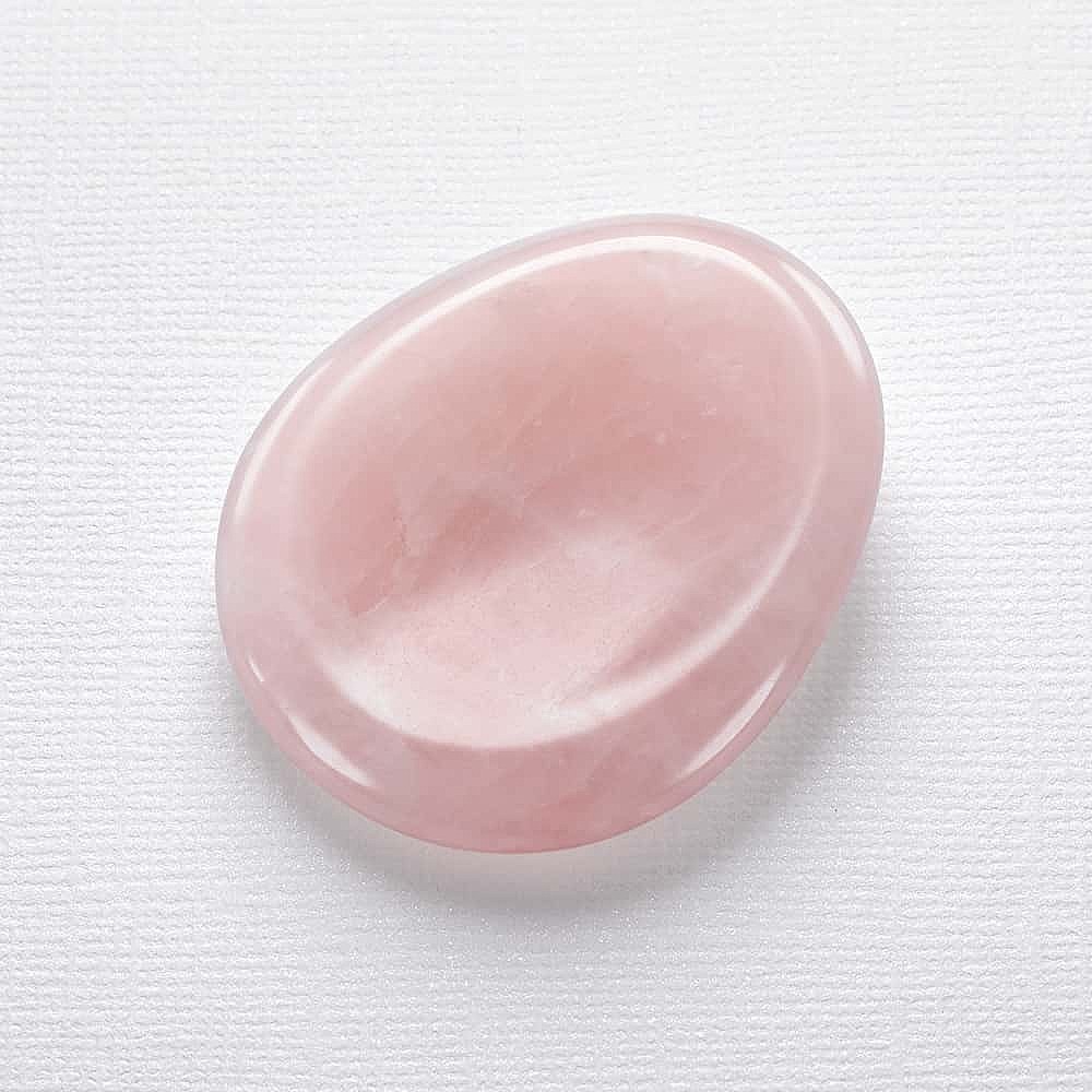 Take a Moment Rose Quartz Worry Stone