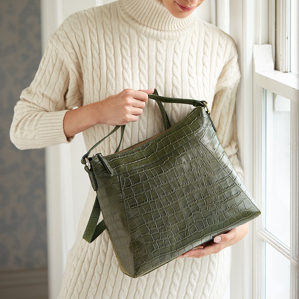 Pick of the Pine Leather Bag