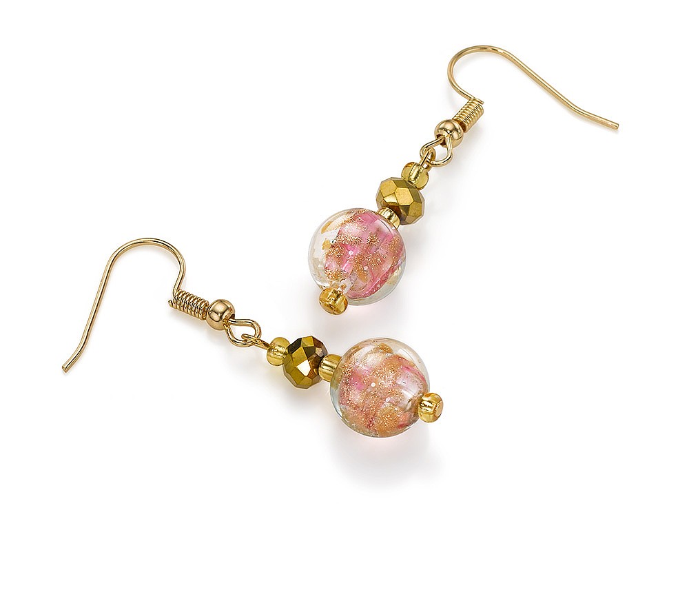 Live Your Bliss Murano Earrings