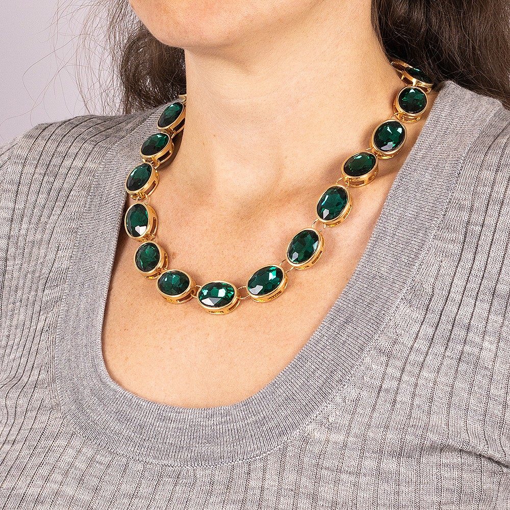 Inspired By Ivy Crystal Necklace