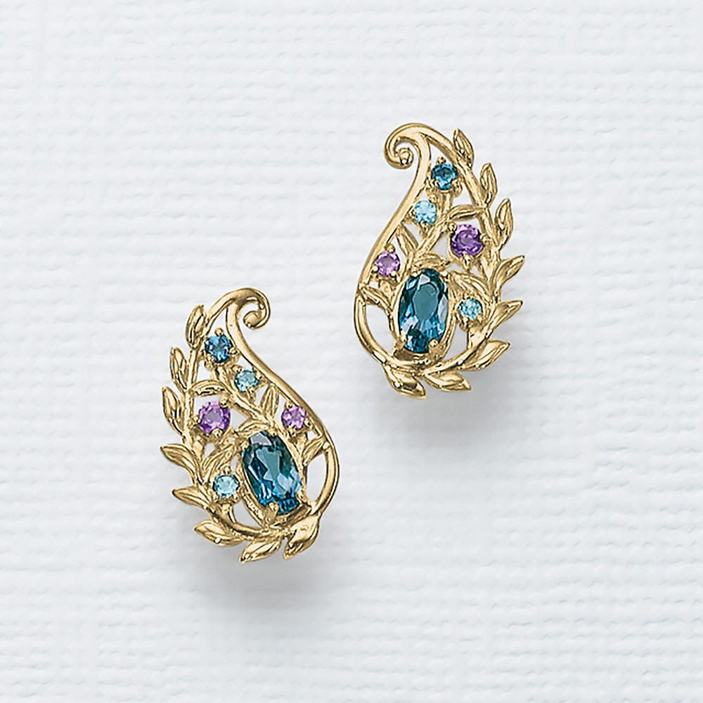 Limited Edition Eternal Elegance Gold Stud Earrings