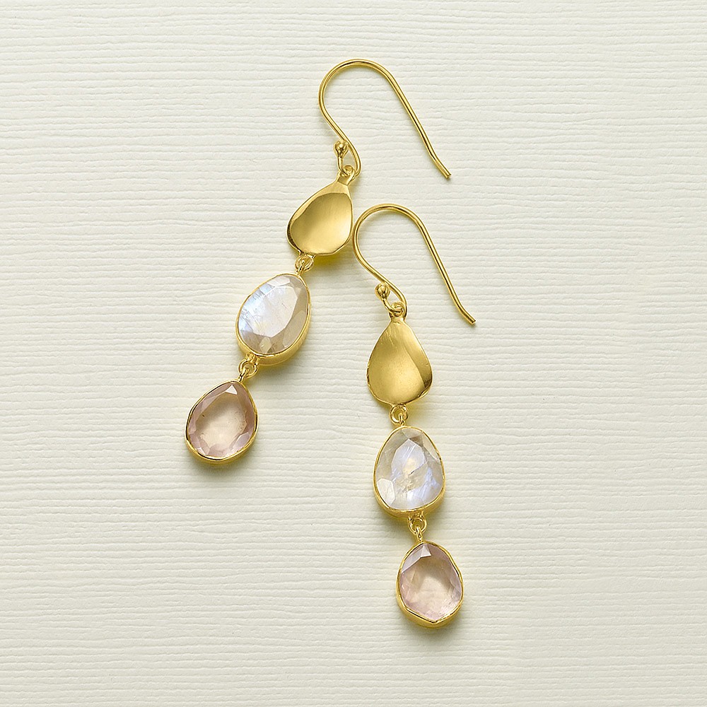 Waking Light Gemstone Earrings
