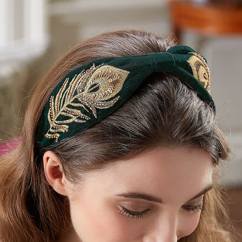 Flourishing Feather Headband