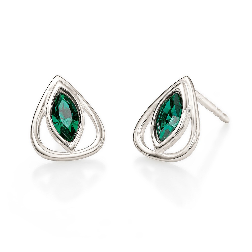From The Heart Stud Earrings