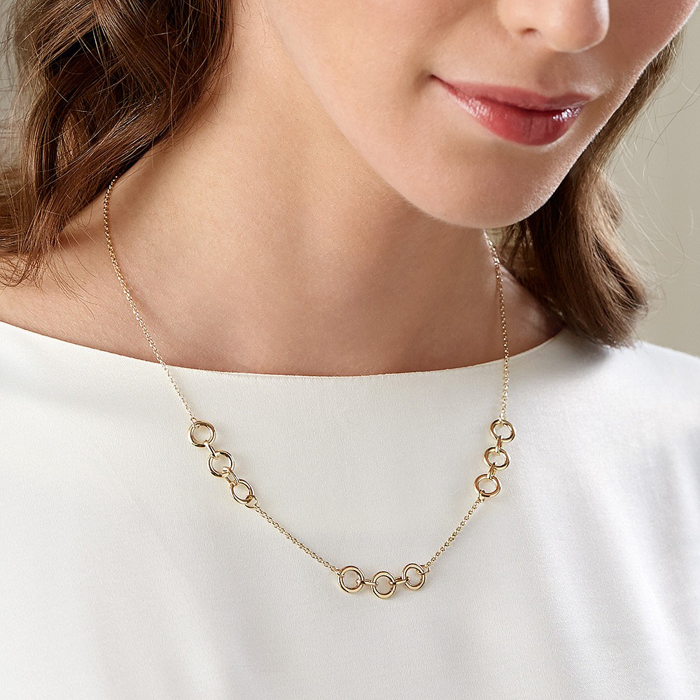 Trio & True Gold Necklace