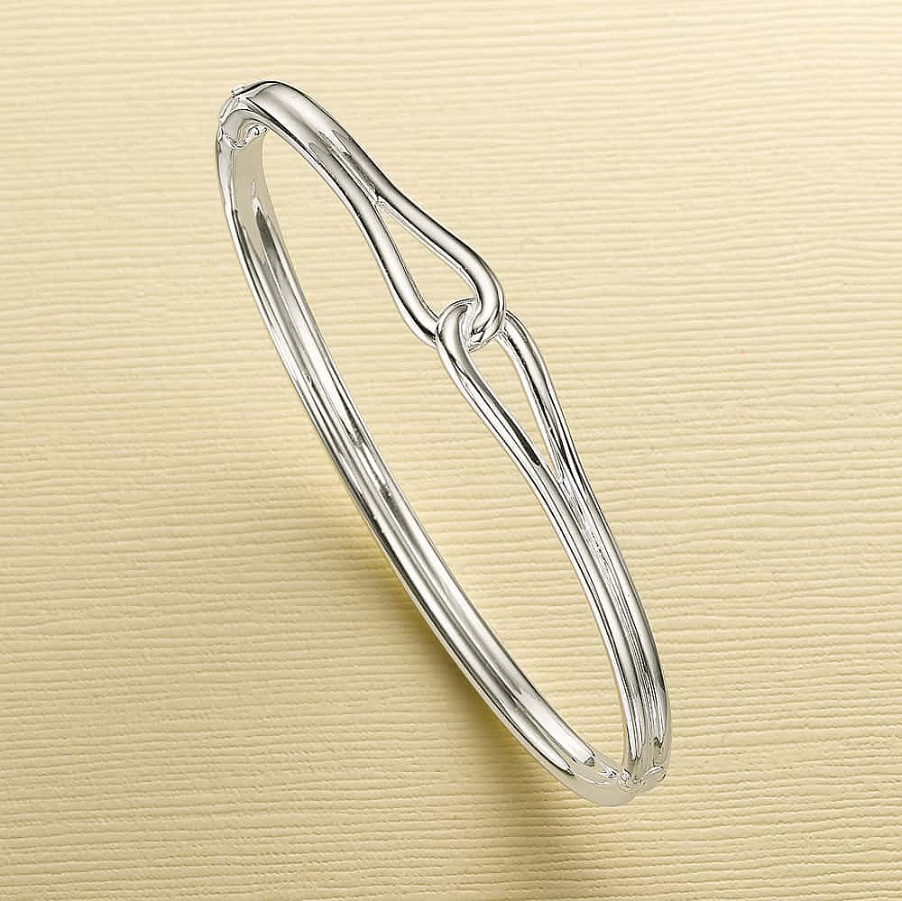 Silver Streams Bangle