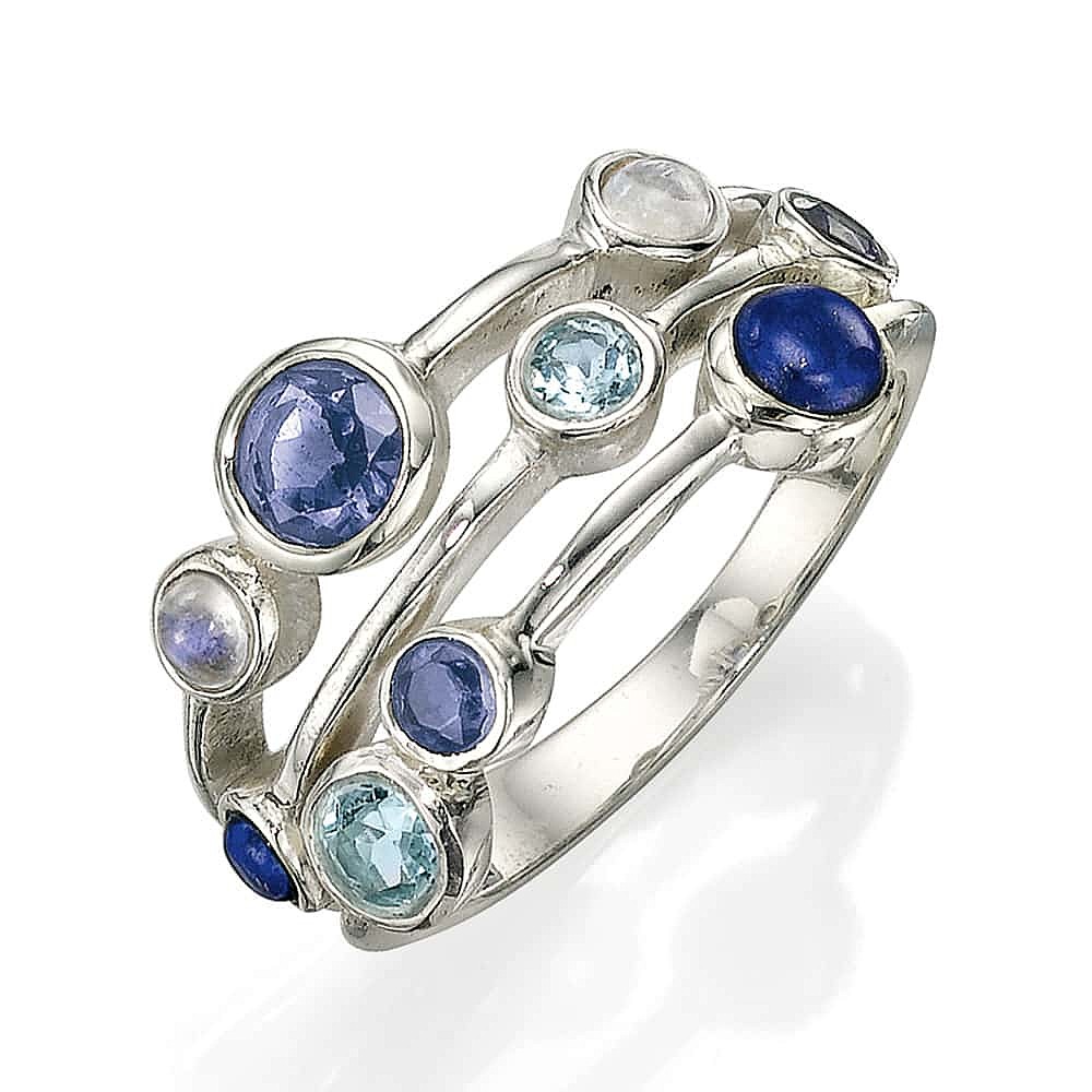 Cool Waters Gemstone Ring