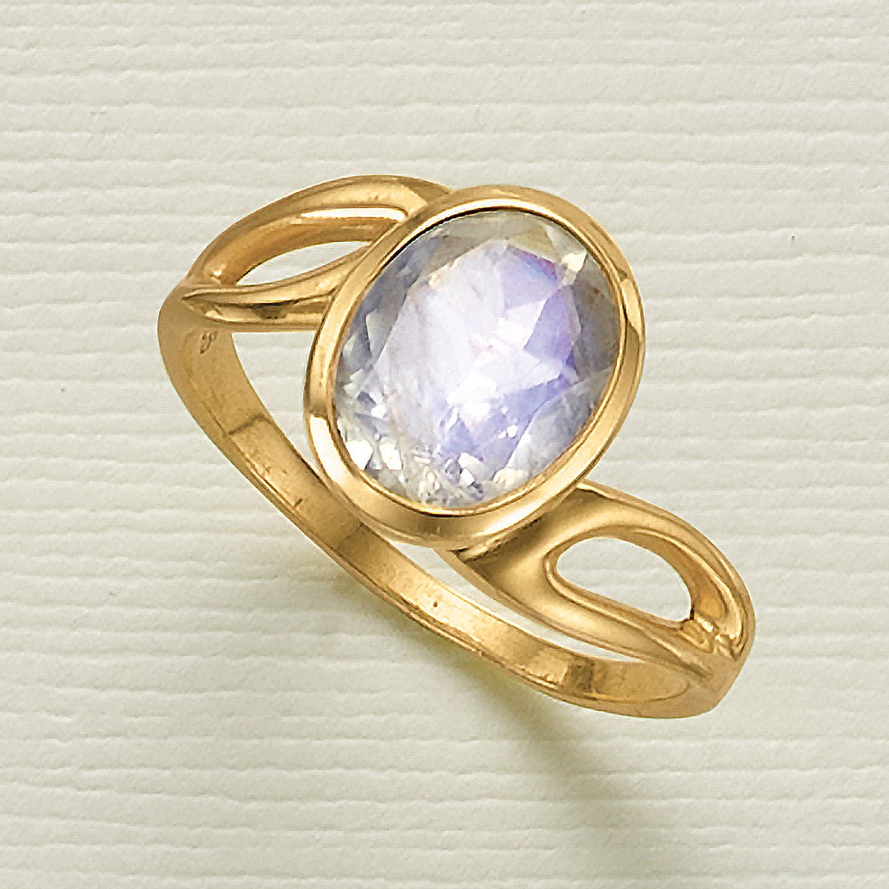 Mystery Within Moonstone Ring