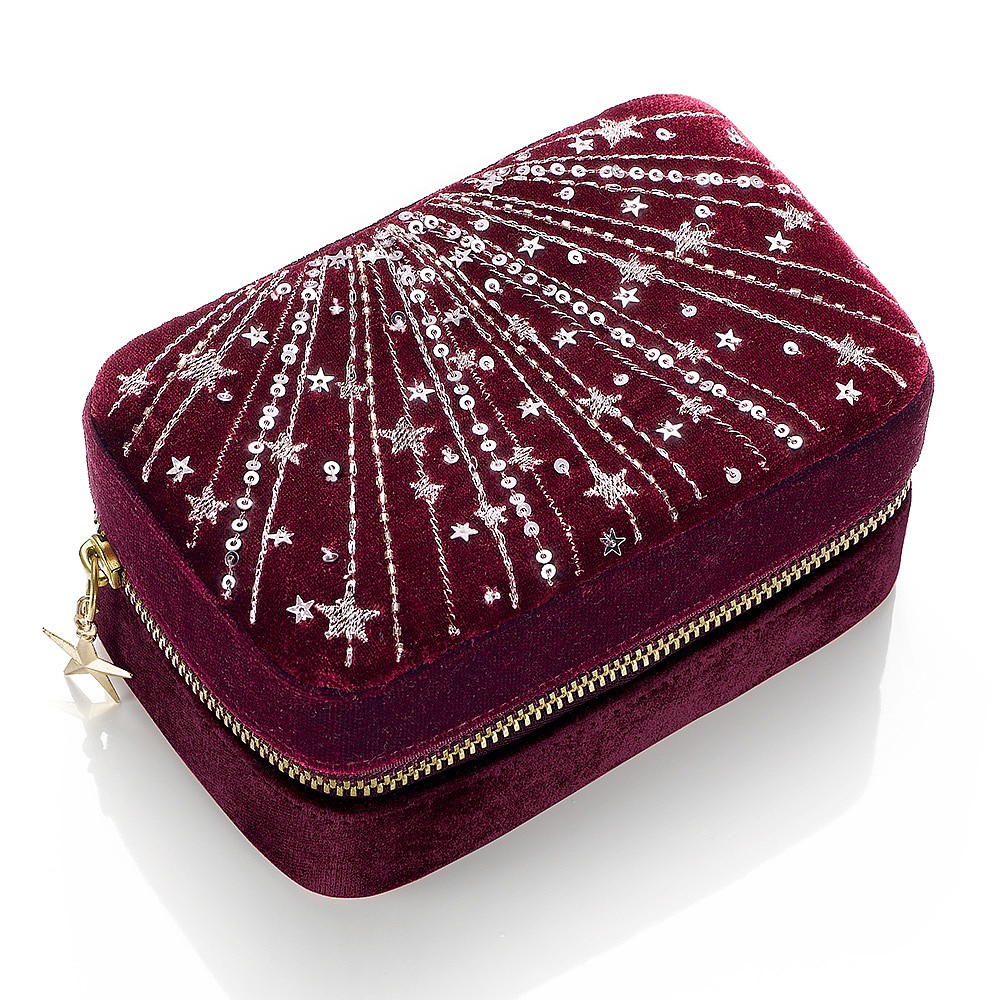 Glittering Galaxy Wine Jewellery Box