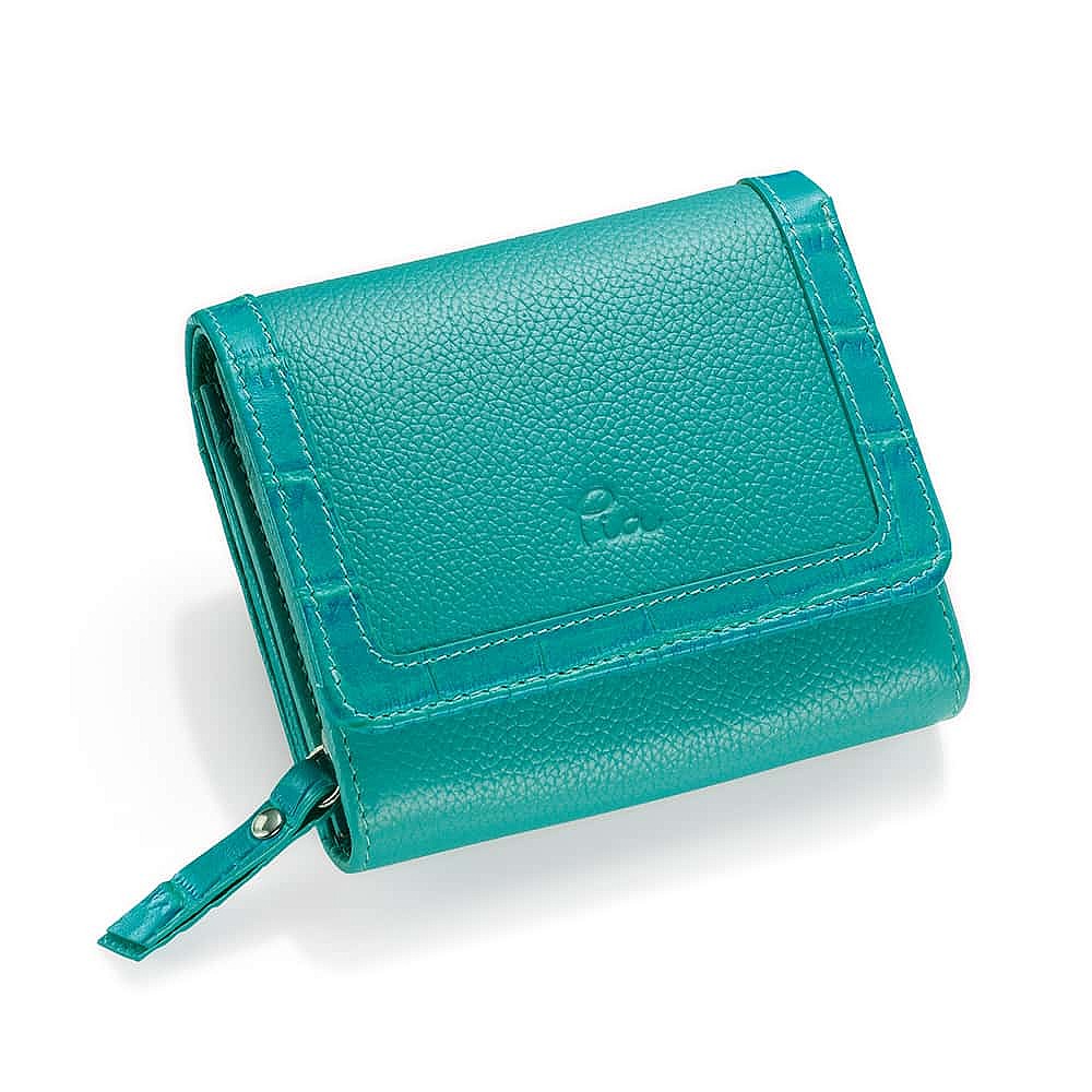 Appeal of Aqua Leather Purse