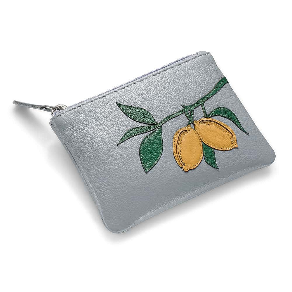 Zest for Life Leather Coin Purse