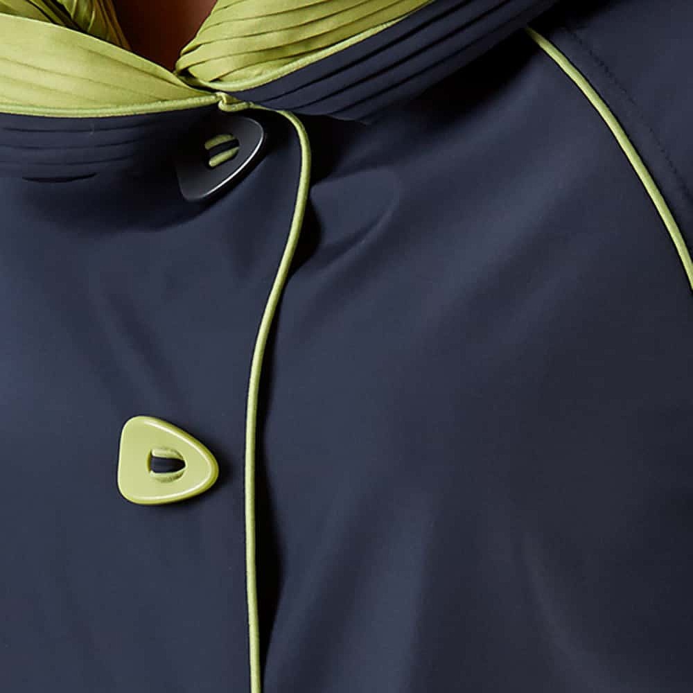 The Bright Side Navy Raincoat