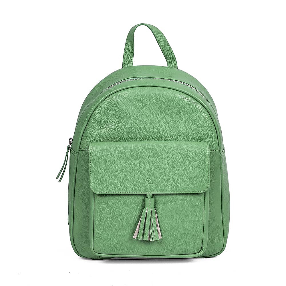 Mint green online backpack purse