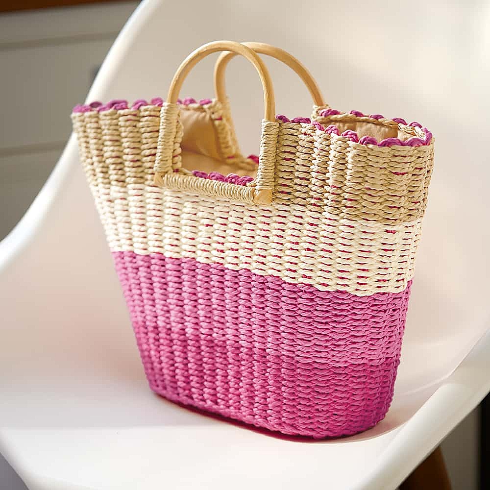 Summer Sorbet Straw Bag