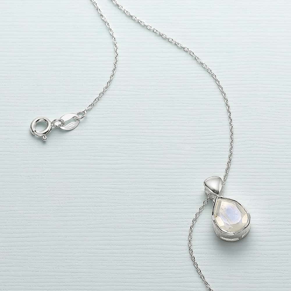 Lunar Gaze Moonstone Pendant