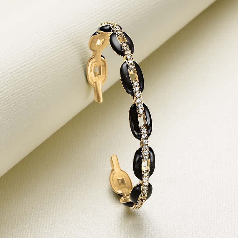 Next to Noir Cuff Bangle