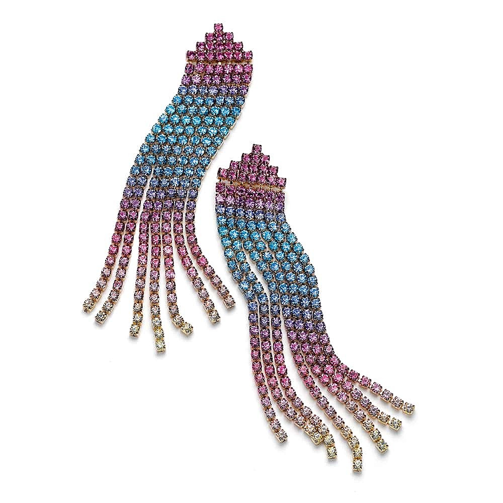 Dazzle at Dusk Crystal Earrings