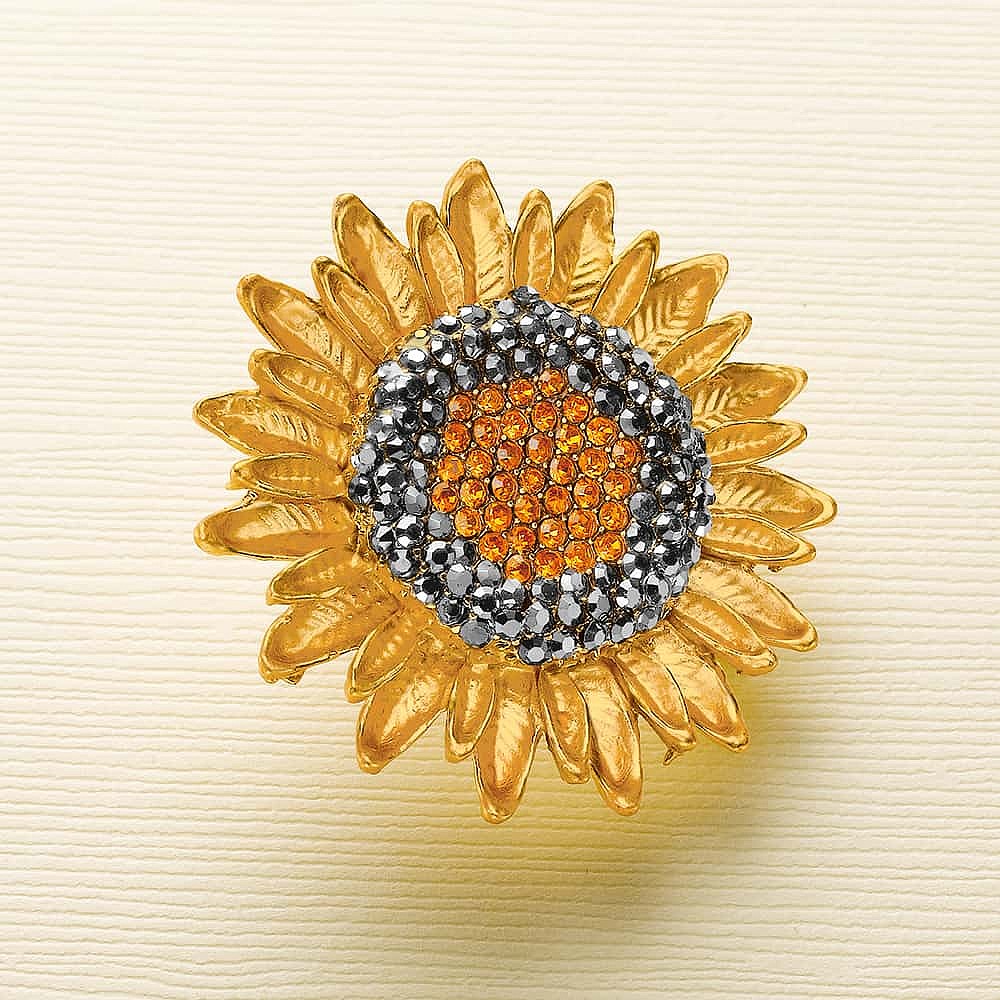 Sunny Outlook Brooch