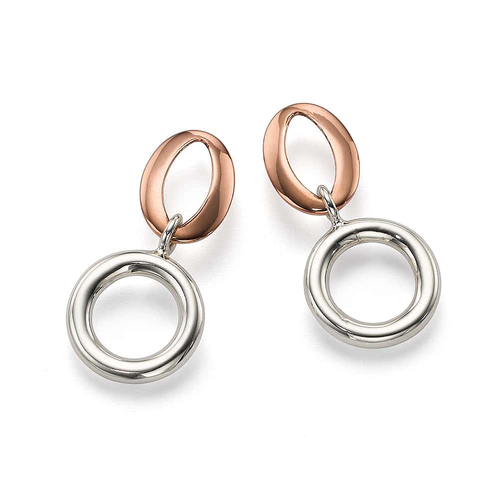 An Eye for Elegance Silver Earrings