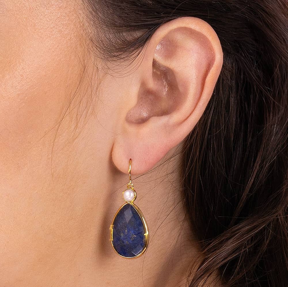 Strength Within Lapis Earrings